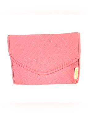 Quilted Tablet Sleeve in Coral Pink